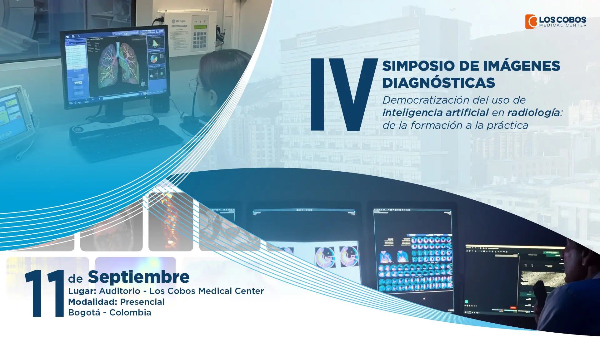 IV Simposio de Imágenes Diagnósticas — 11 de septiembre 2026, Los Cobos Medical Center, Bogotá